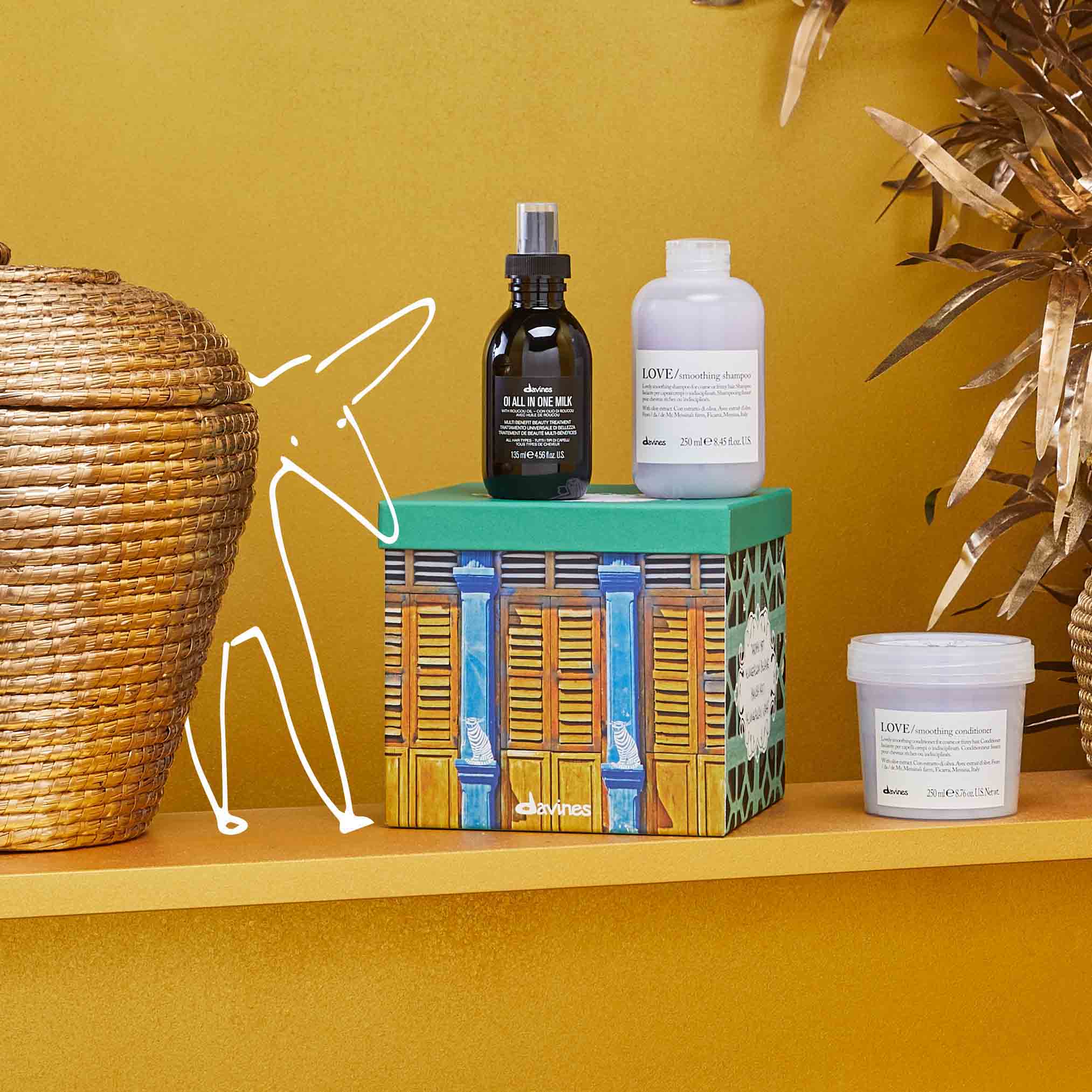 SalonExclusive Holiday Hair Care Gift Boxes Davines